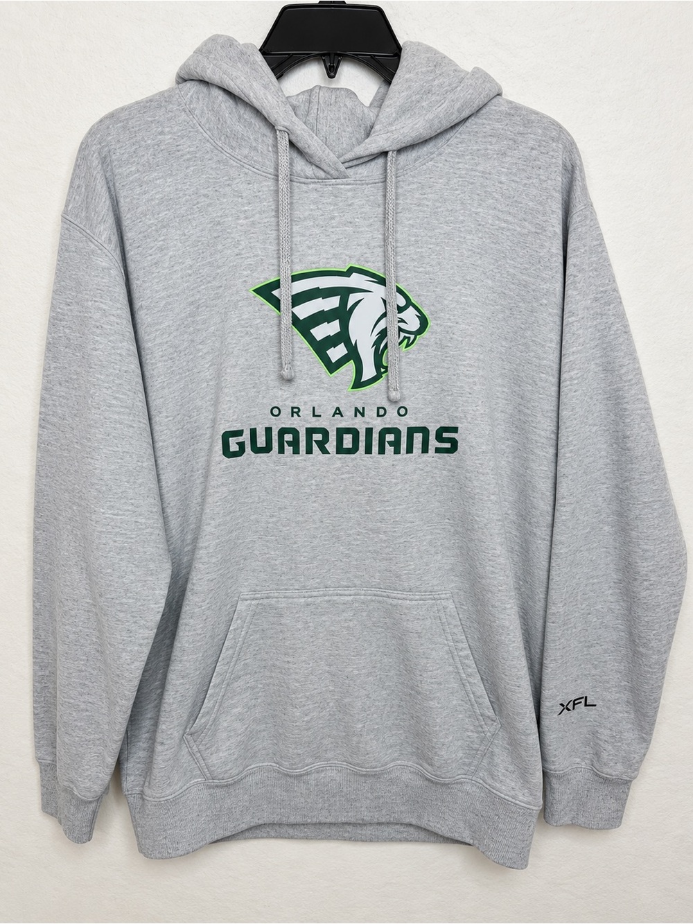 Orlando Guardians XFL Hoodie 2XL Gray Pullover Football Sweatshirt 2023